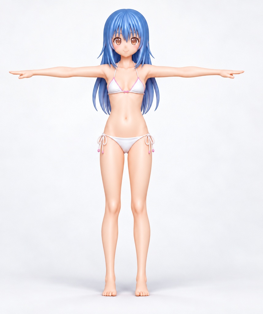 【OBJ】貧乳　水着