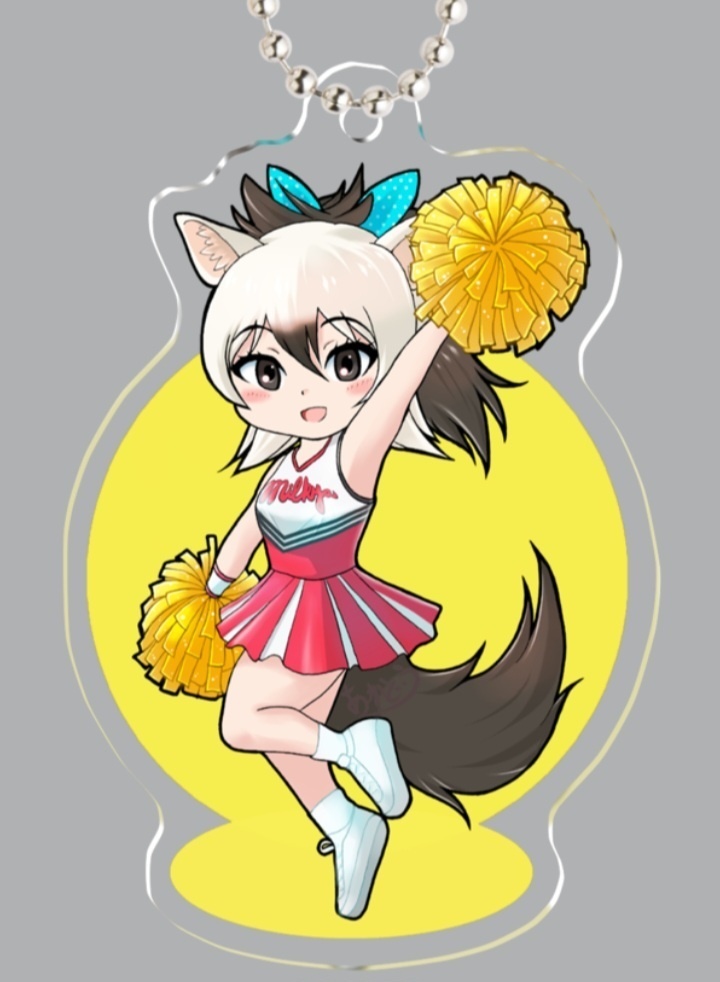 チアアードウルフ　アクリルキーホルダー