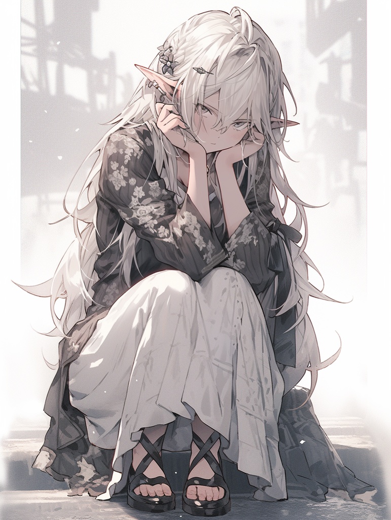 美しくモダンな森の妖精たち。