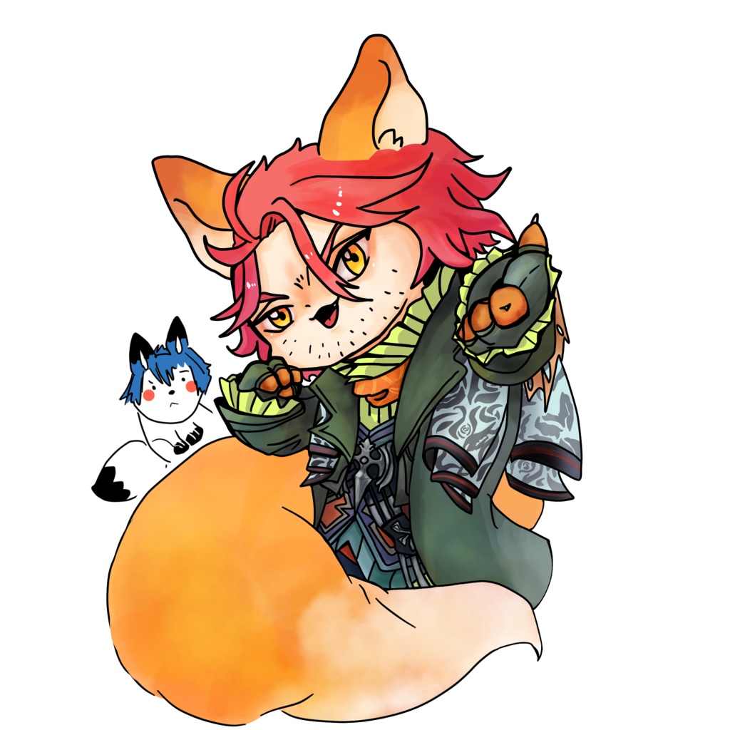 アーデン狐 アクキー