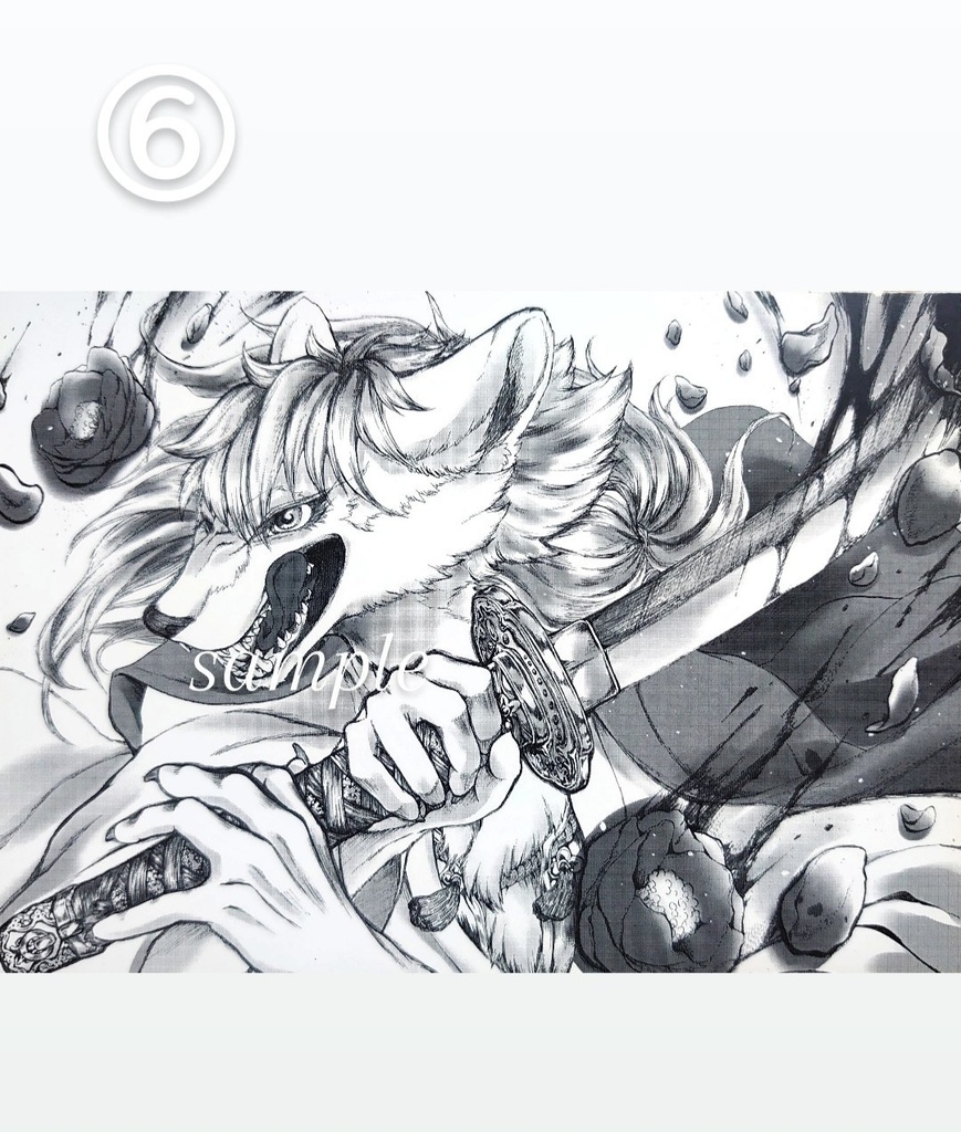 オリジナルイラスト ポストカード