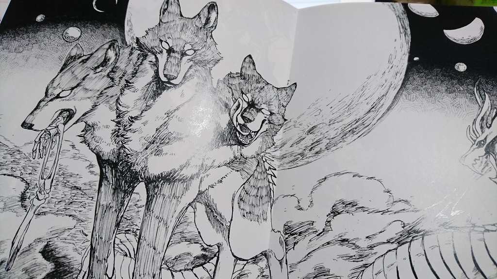 創作モノクロイラスト本『Black or White2』