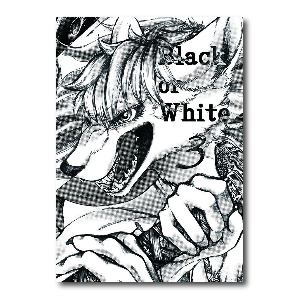 創作モノクロイラスト本『Black or White3』