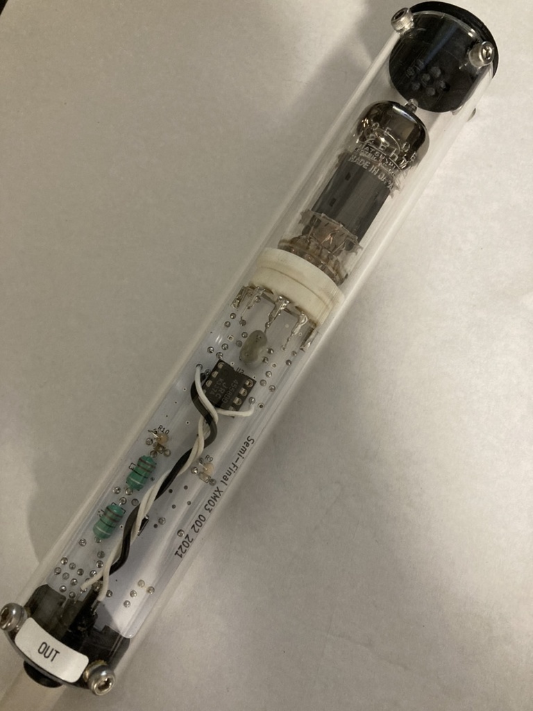 真空管ヘッドホンアンプ XM03 白基板Ver