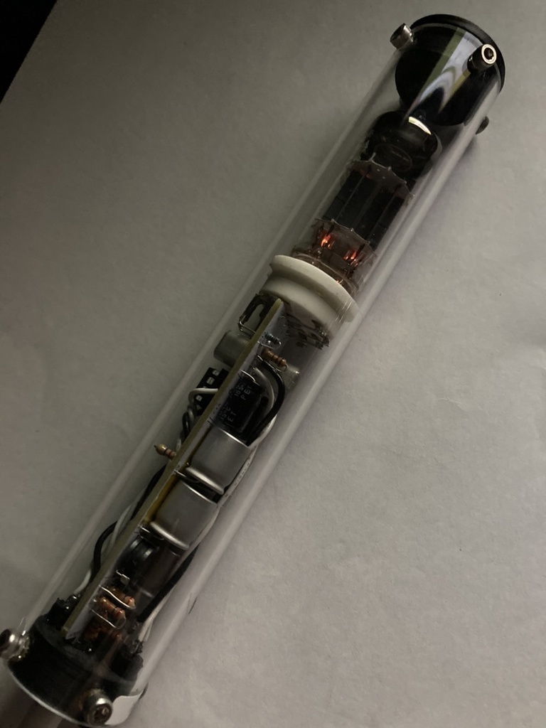 真空管ヘッドホンアンプ XM03 白基板Ver