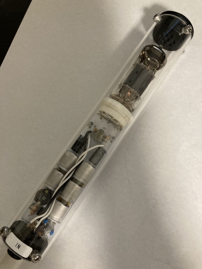 真空管ヘッドホンアンプ XM03 白基板Ver