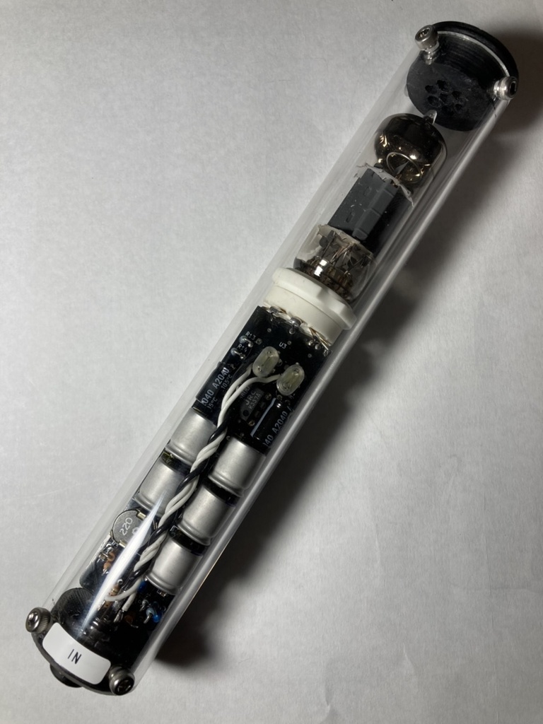 真空管ヘッドホンアンプ XM03 黒基板ver