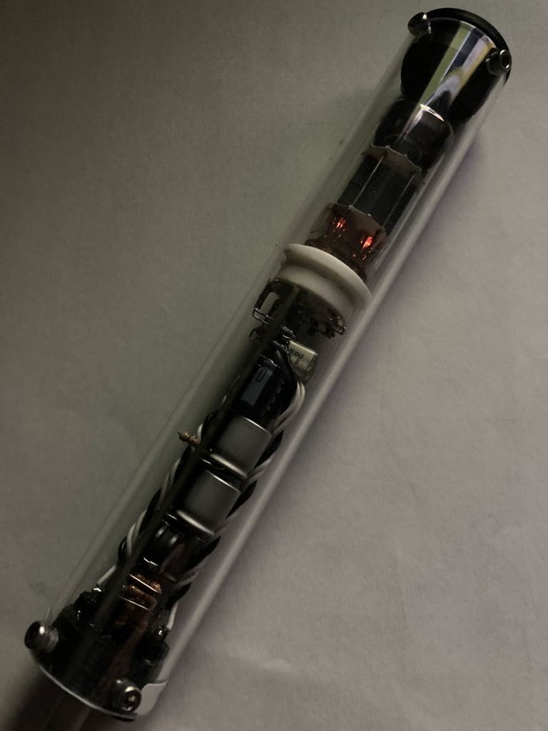 真空管ヘッドホンアンプ XM03 黒基板ver