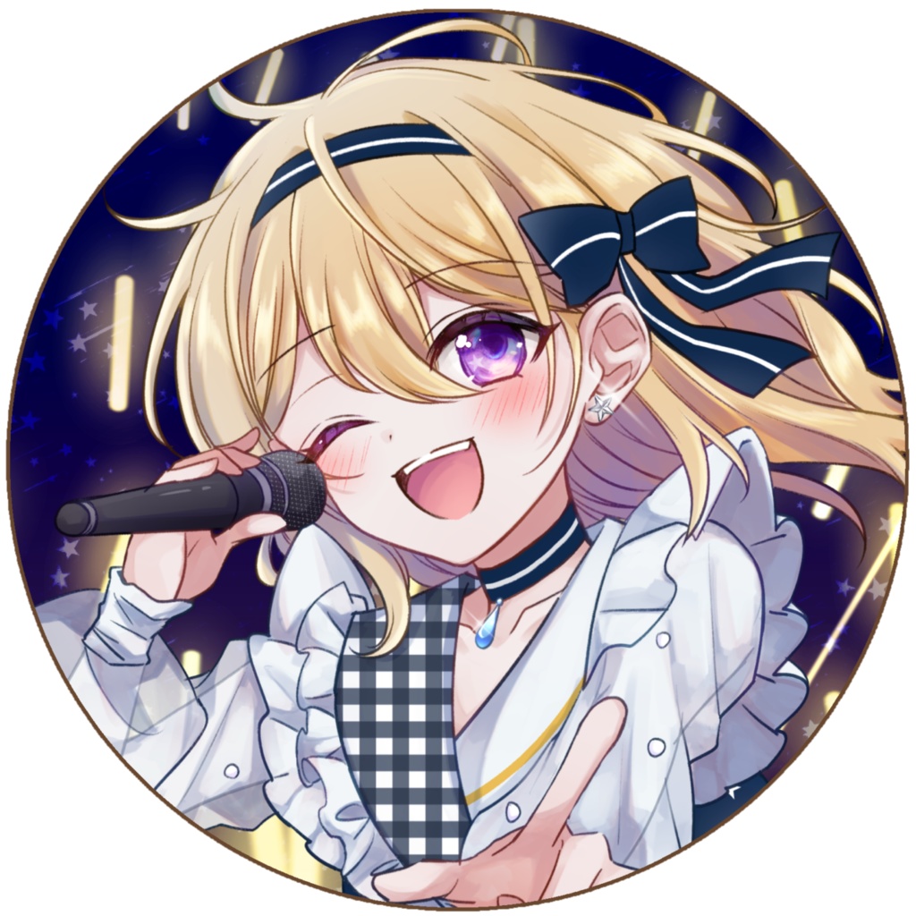 エリー　缶バッジB