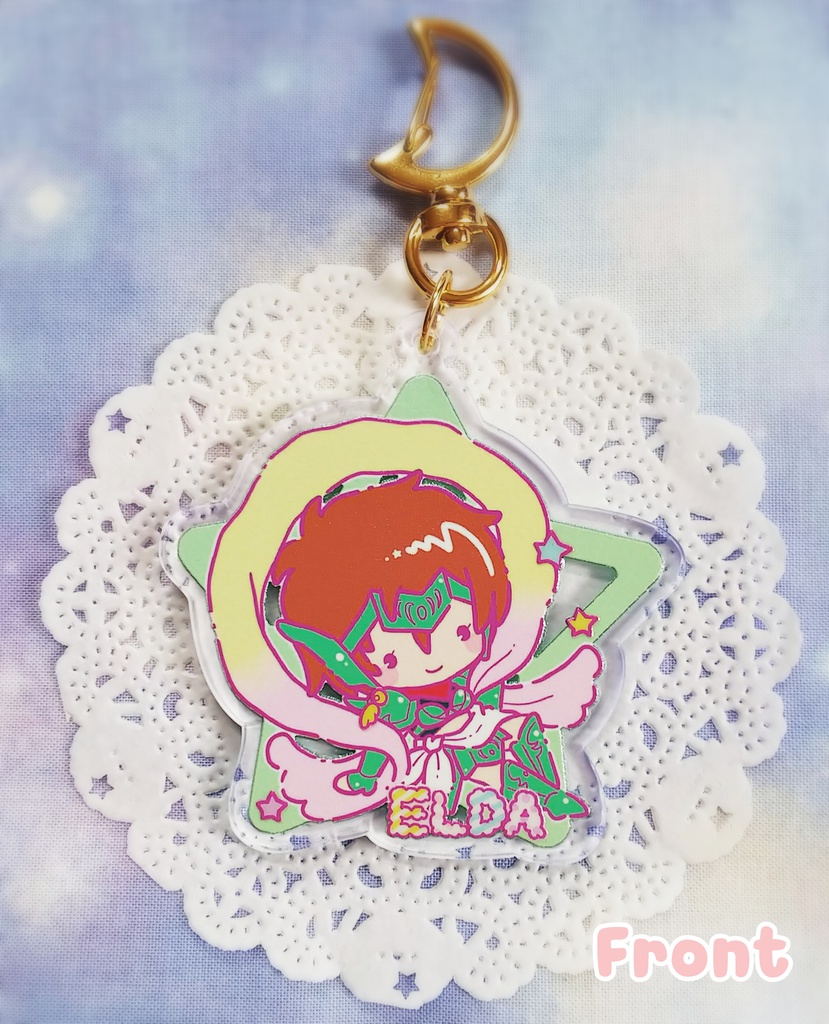 セインティア 月のアクリルキーホルダー