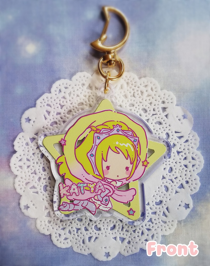 セインティア 月のアクリルキーホルダー