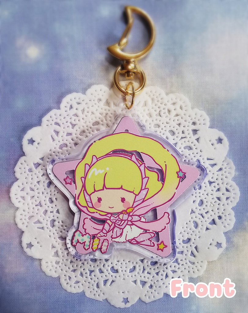 セインティア 月のアクリルキーホルダー