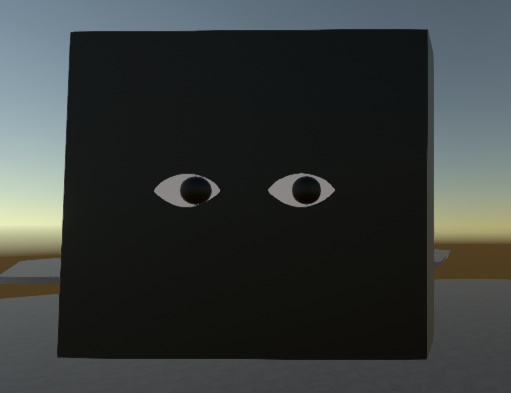 目が合う壁【cluster用アセット】