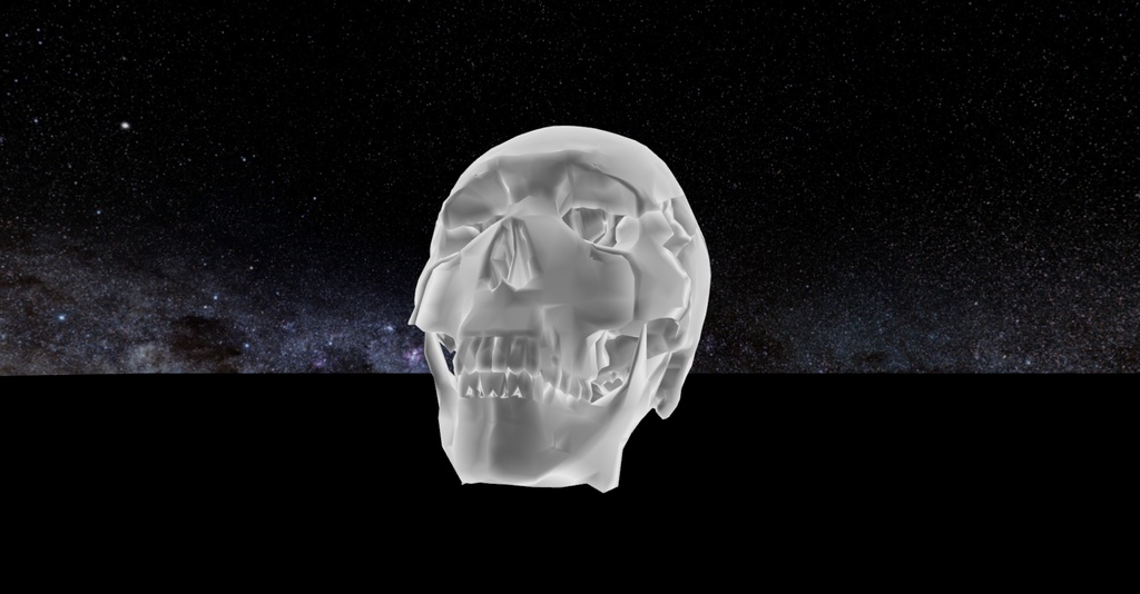 スカルアバター VRM 6色セット【cluster対応アバター】