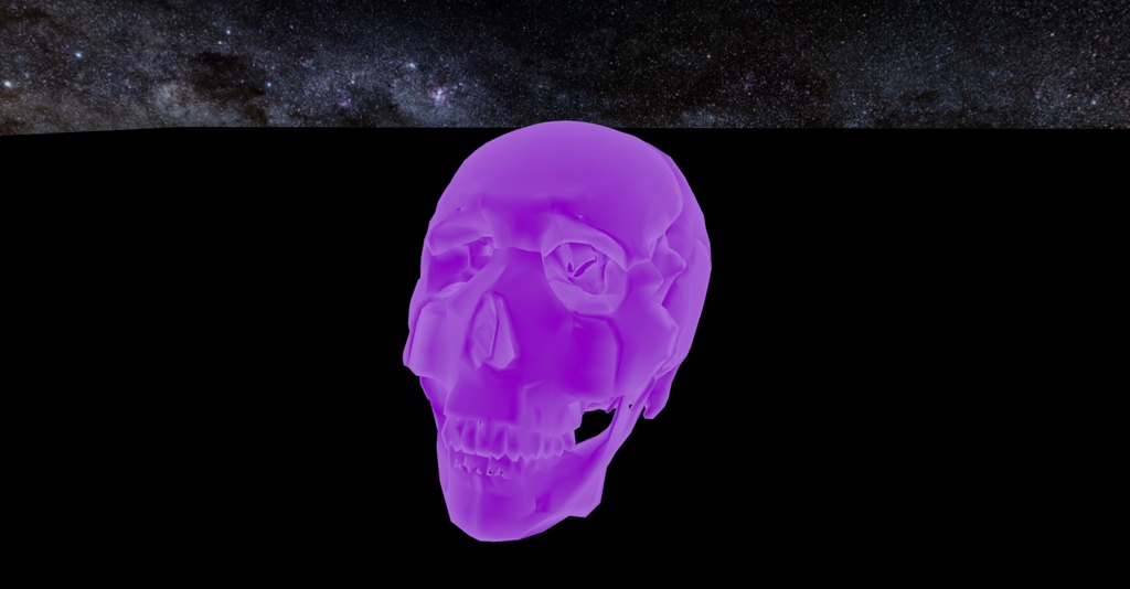 スカルアバター VRM 6色セット【cluster対応アバター】