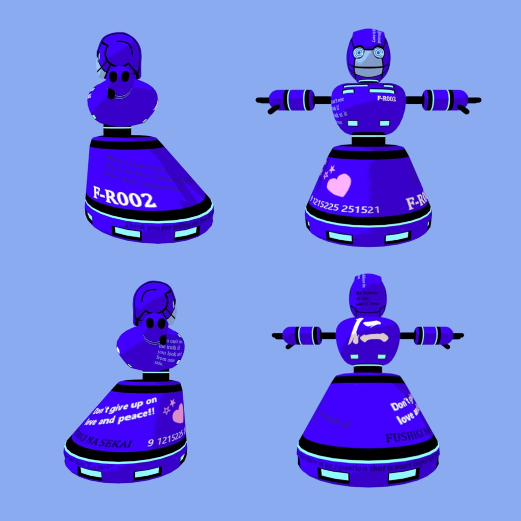 F-R002 LAP 3Colors VRM