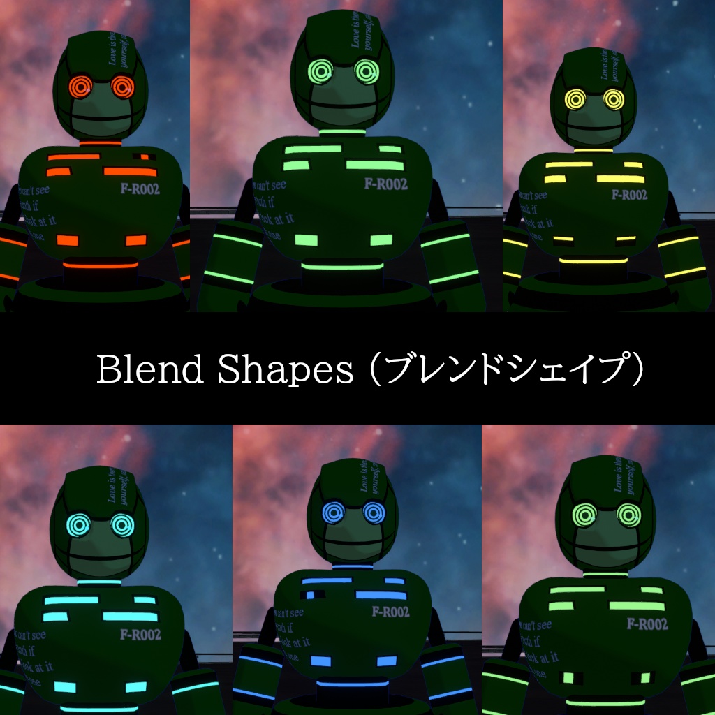 F-R002 LAP 3Colors VRM