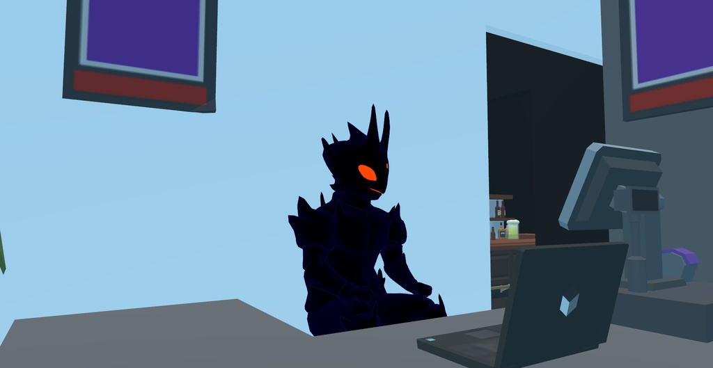 セビ Black flame spirit オリジナルアバター