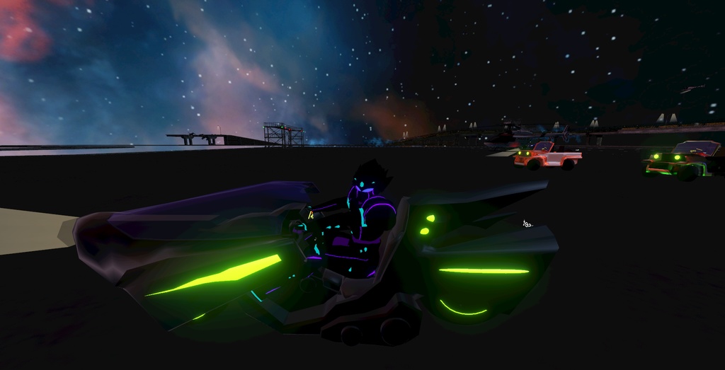 HSNeon オリジナル3DモデルVRM 変身スーツ(TYPE-Neon)【cluster対応アバター】