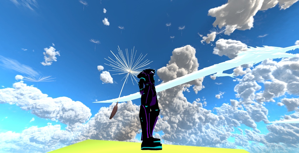 HSNeon オリジナル3DモデルVRM 変身スーツ(TYPE-Neon)【cluster対応アバター】