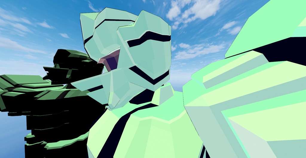 GRAK F-R003 オリジナル巨大ロボットアバター+通常サイズ3体