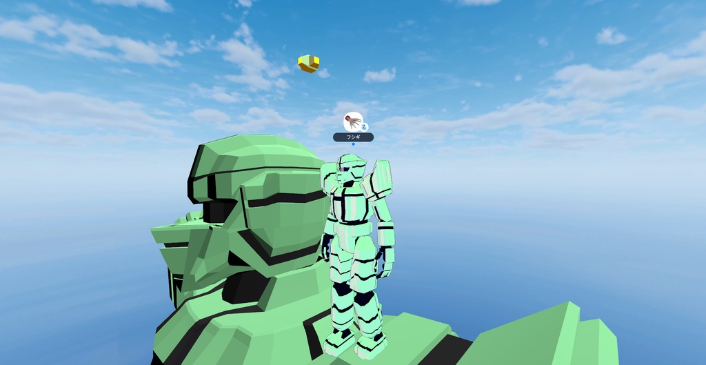 GRAK F-R003 オリジナル巨大ロボットアバター+通常サイズ3体