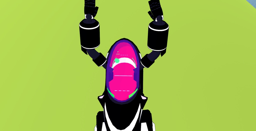 SERO F-R004 宇宙探査ロボットアバター 4Colors VRM