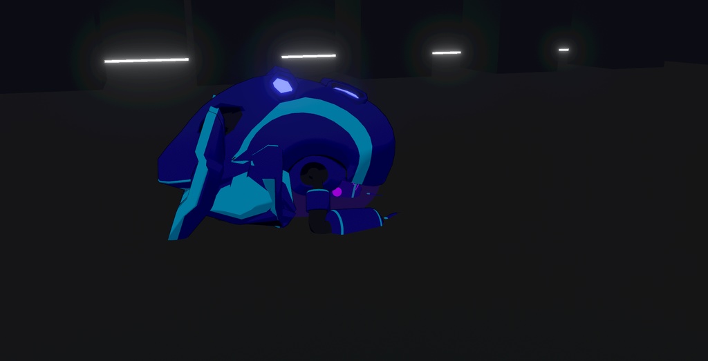 SERO F-R004 宇宙探査ロボットアバター 4Colors VRM