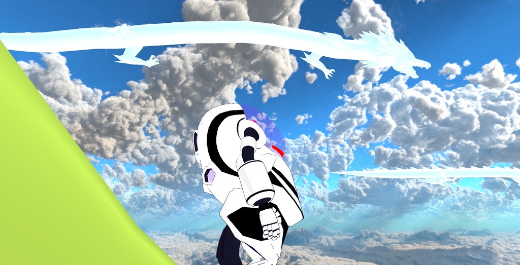 SERO F-R004 宇宙探査ロボットアバター 4Colors VRM