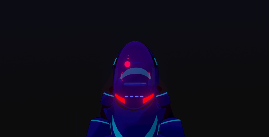 SERO F-R004 宇宙探査ロボットアバター 4Colors VRM