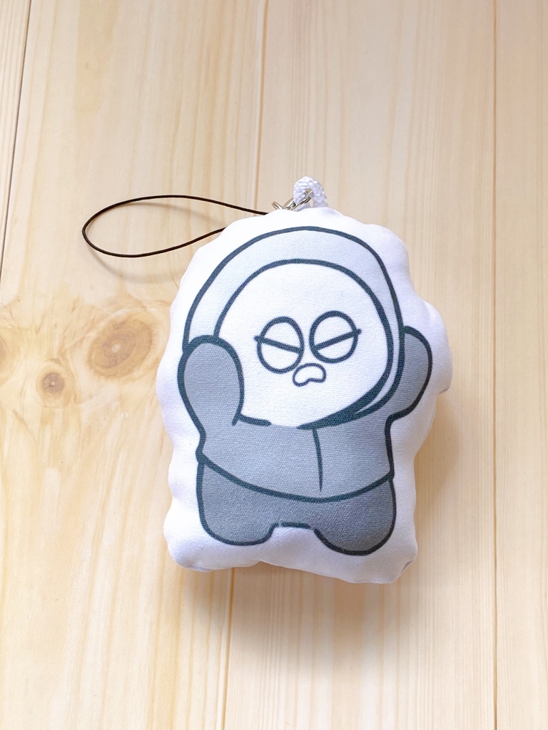 ちっちゃいフランクのむにむにストラップ