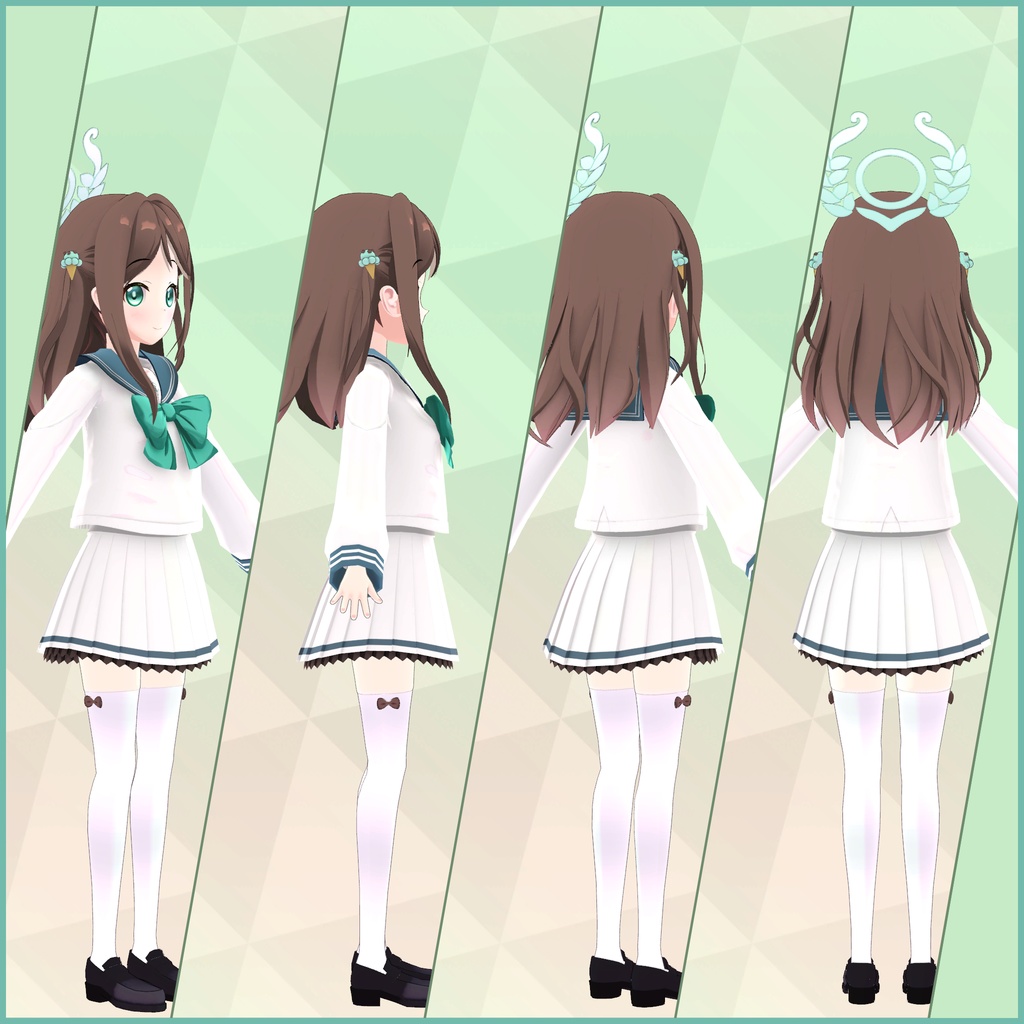 【キャラクター3Dモデル】栗村アイリ(ブルーアーカイブ)【VRChat向け】