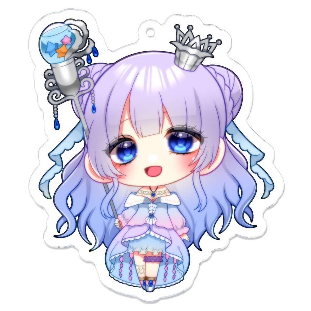 くらげちゃんアクキー/ 7cm