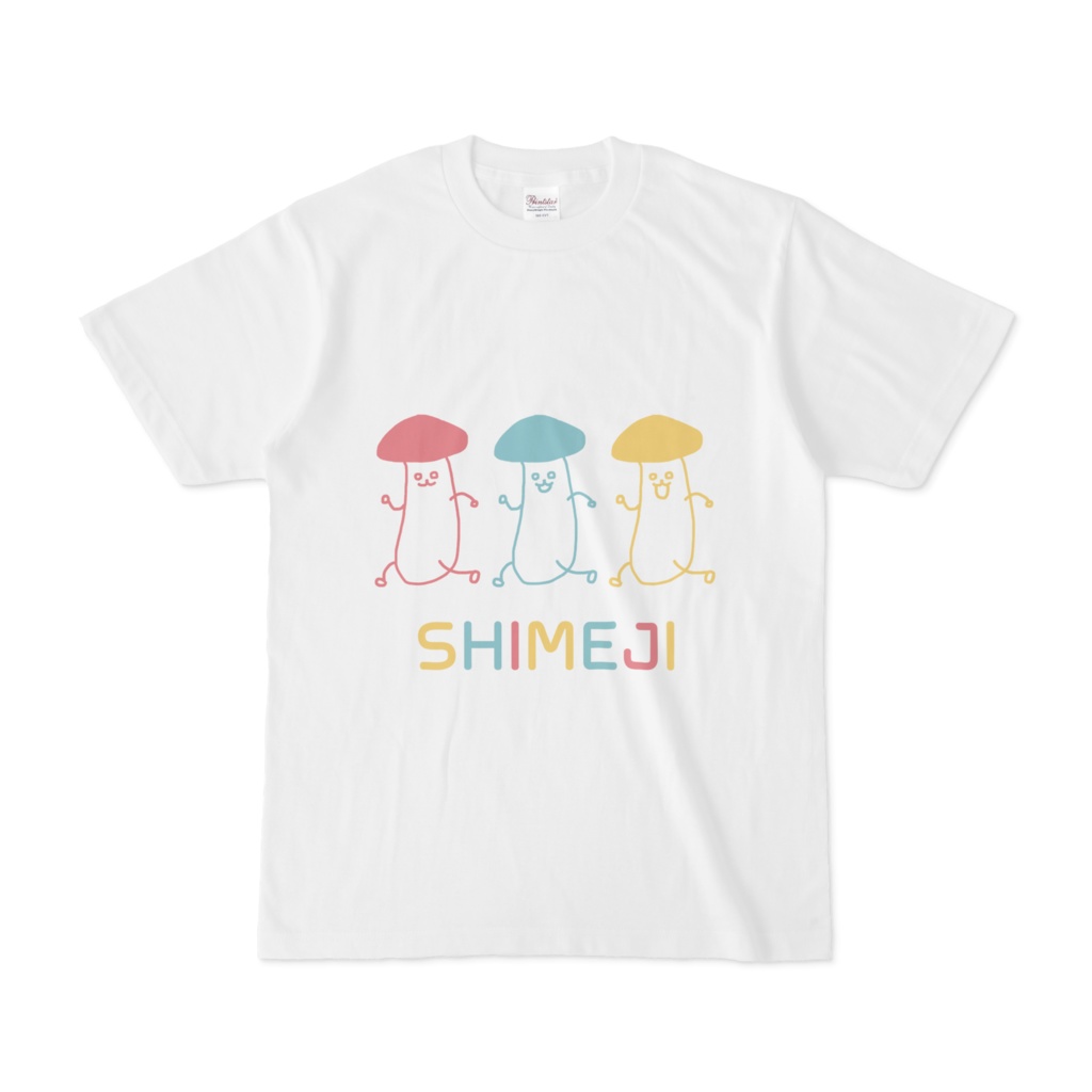 薄いしめじTシャツ メンズ
