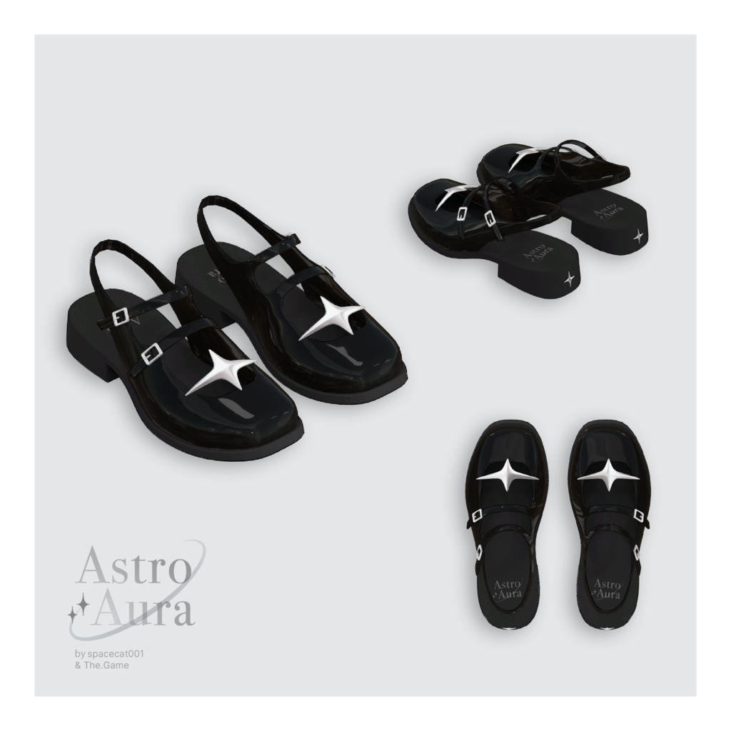 「VRC想定 Grus/Lapwing/Lowtus/Shinra」 Footwear Set - COSMIC