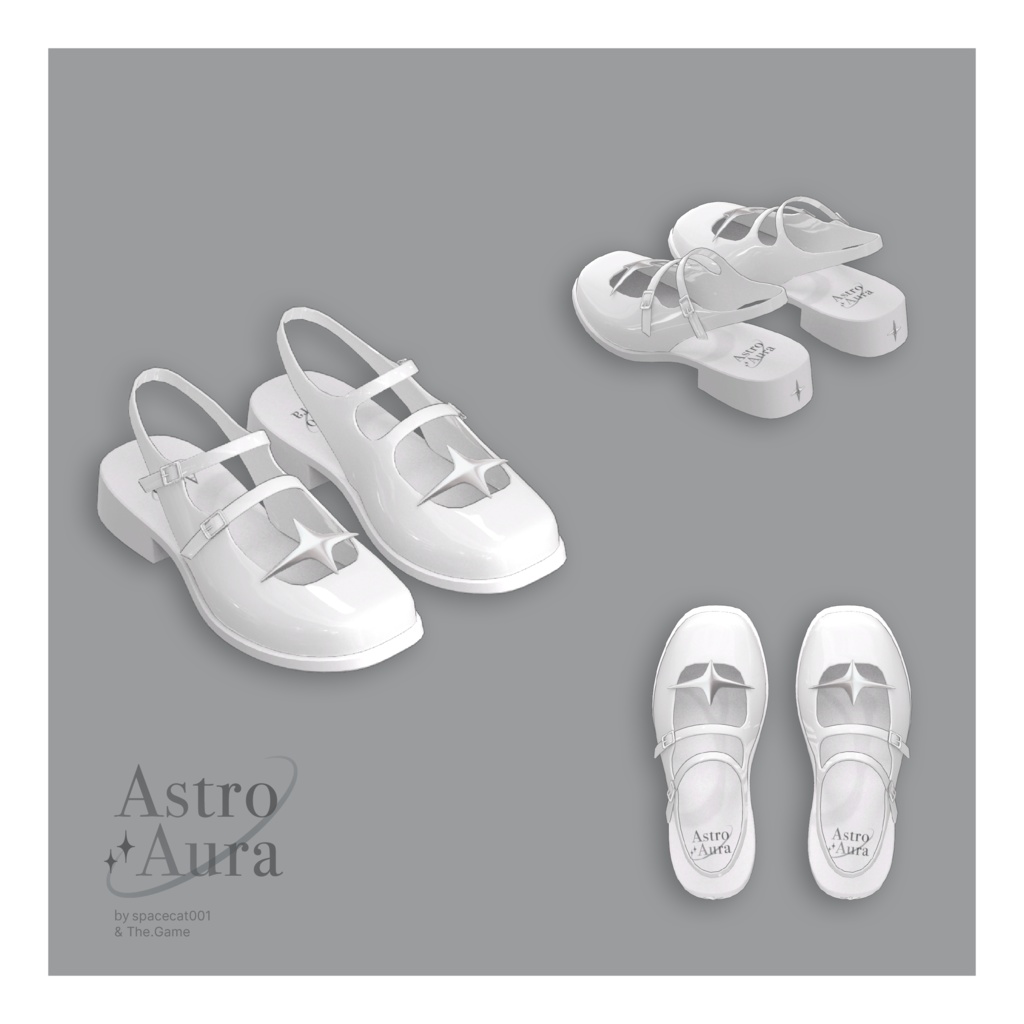 「VRC想定 Grus/Lapwing/Lowtus/Shinra」 Footwear Set - COSMIC