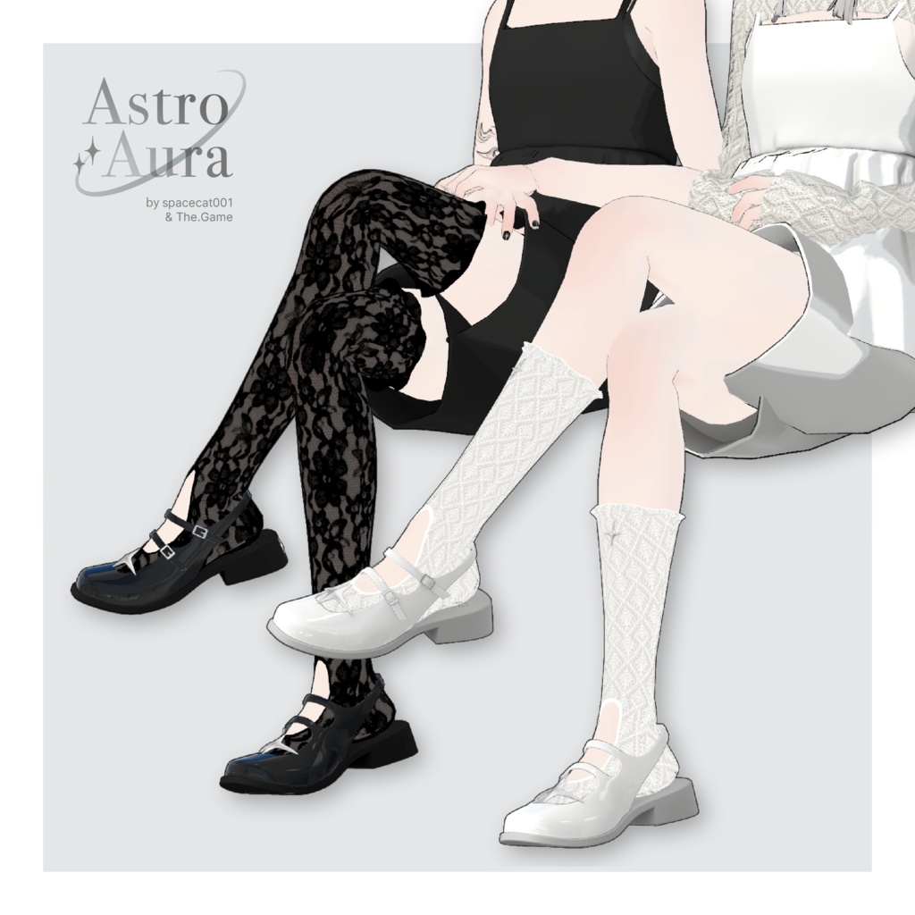 「VRC想定 Grus/Lapwing/Lowtus/Shinra」 Footwear Set - COSMIC