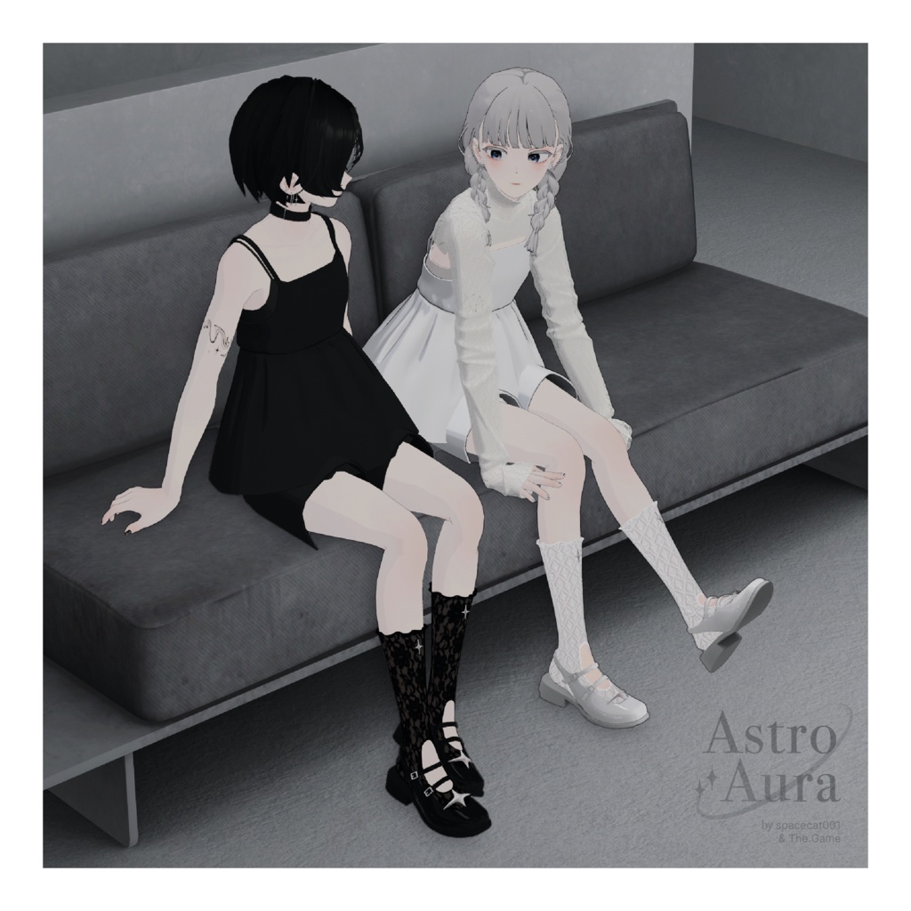 「VRC想定 Grus/Lapwing/Lowtus/Shinra」 Footwear Set - COSMIC