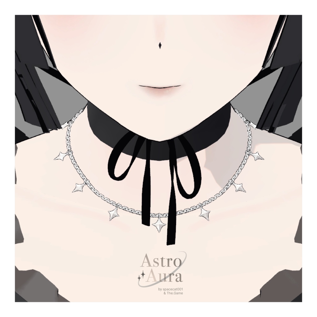 「VRC想定」 Hair Accessories Set - COSMIC