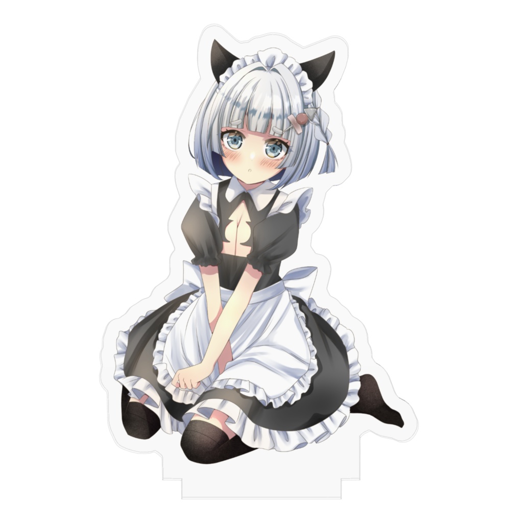 猫耳メイドおでんアクリルフィギュア