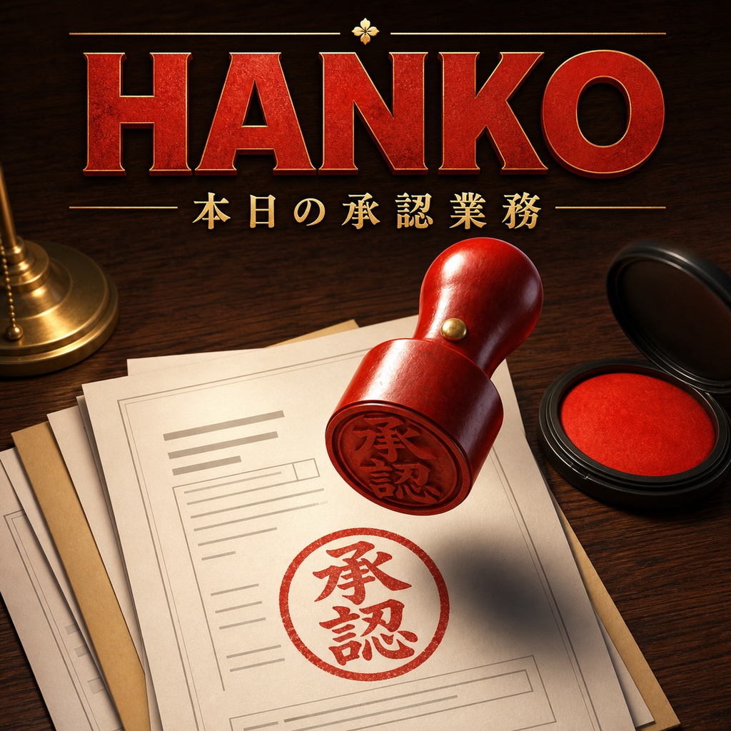 HANKO ~本日の承認業務~