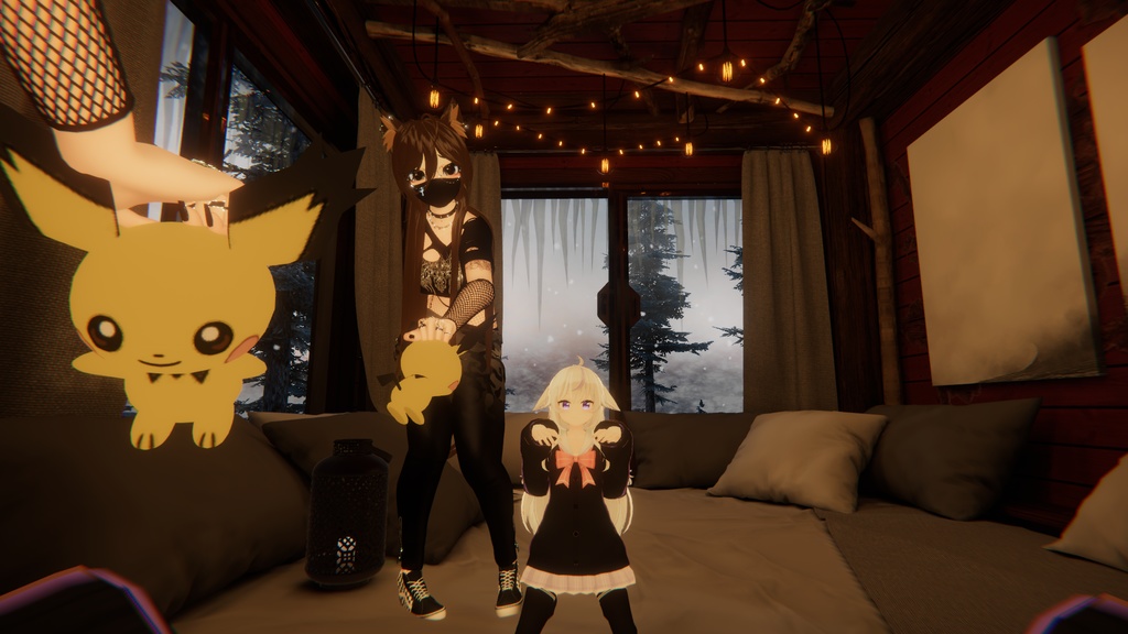 Pichu Interactable Follower - Quest Compatible