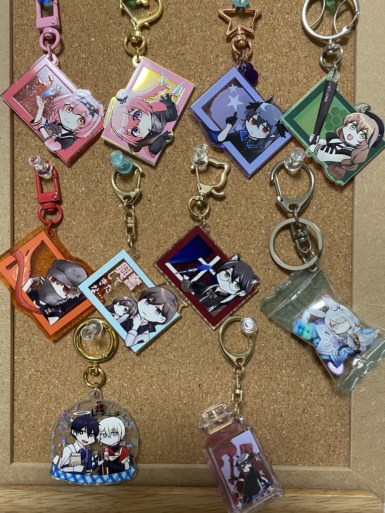 明日方舟アクリルキーホルダー/キャンディキーホルダー/リキッドキーホルダー