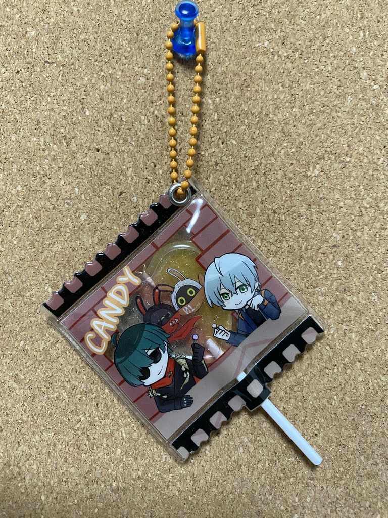 イトアキ ペロキャンキーホルダー