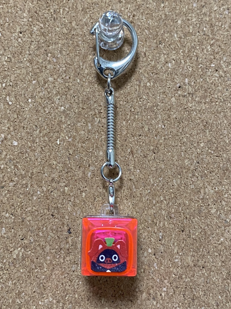 ZZZ モックス キーボード型キーホルダー