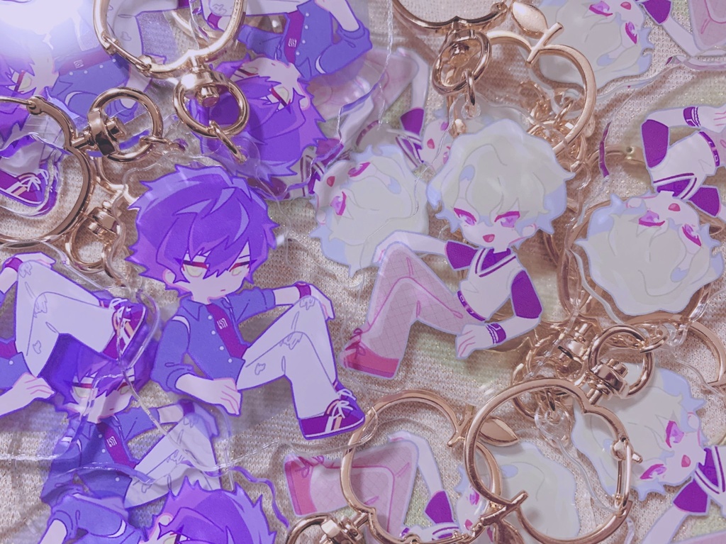 【日和・ジュン】アクリルキーホルダー