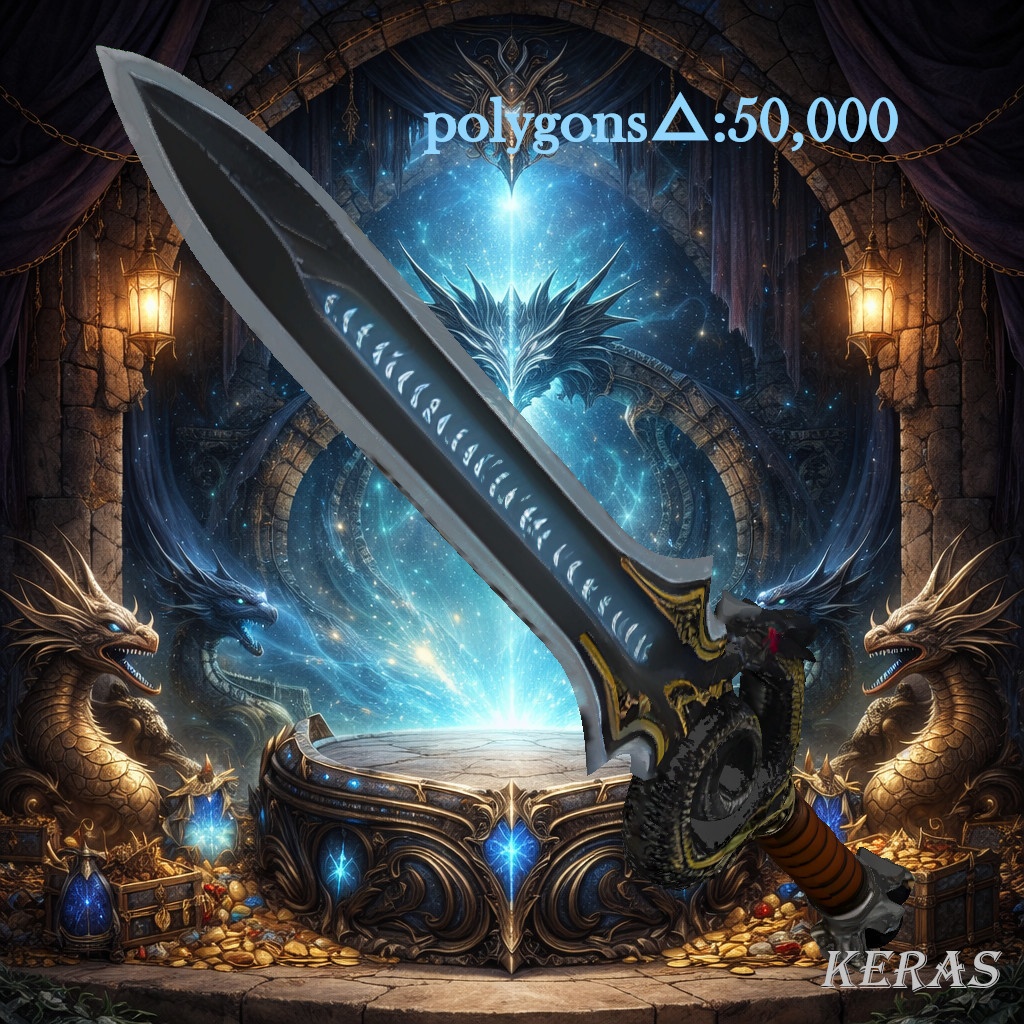 【Fantasy Sword Vol.01】ドラゴニック・ルーンブレイド