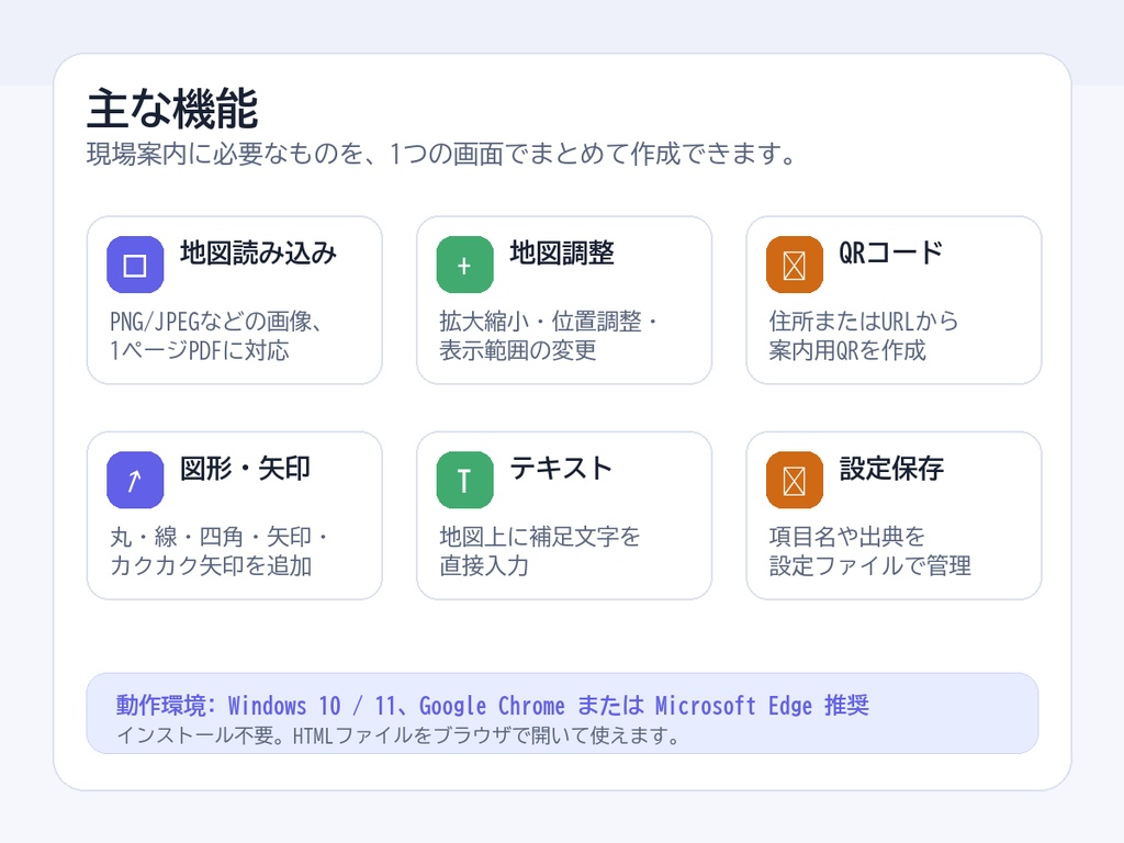 案内図作成ツール