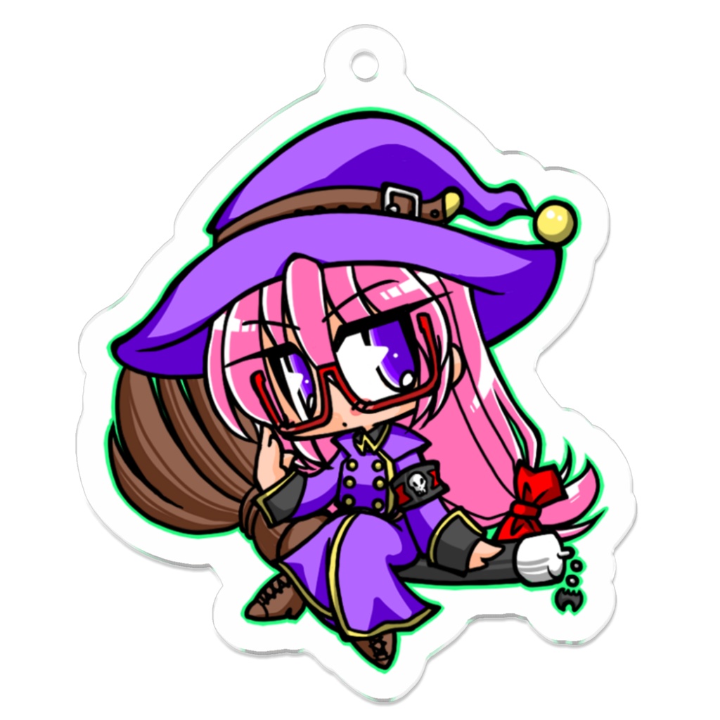 【非公式】ふみこ・O・V（式神の城）アクリルキーホルダー