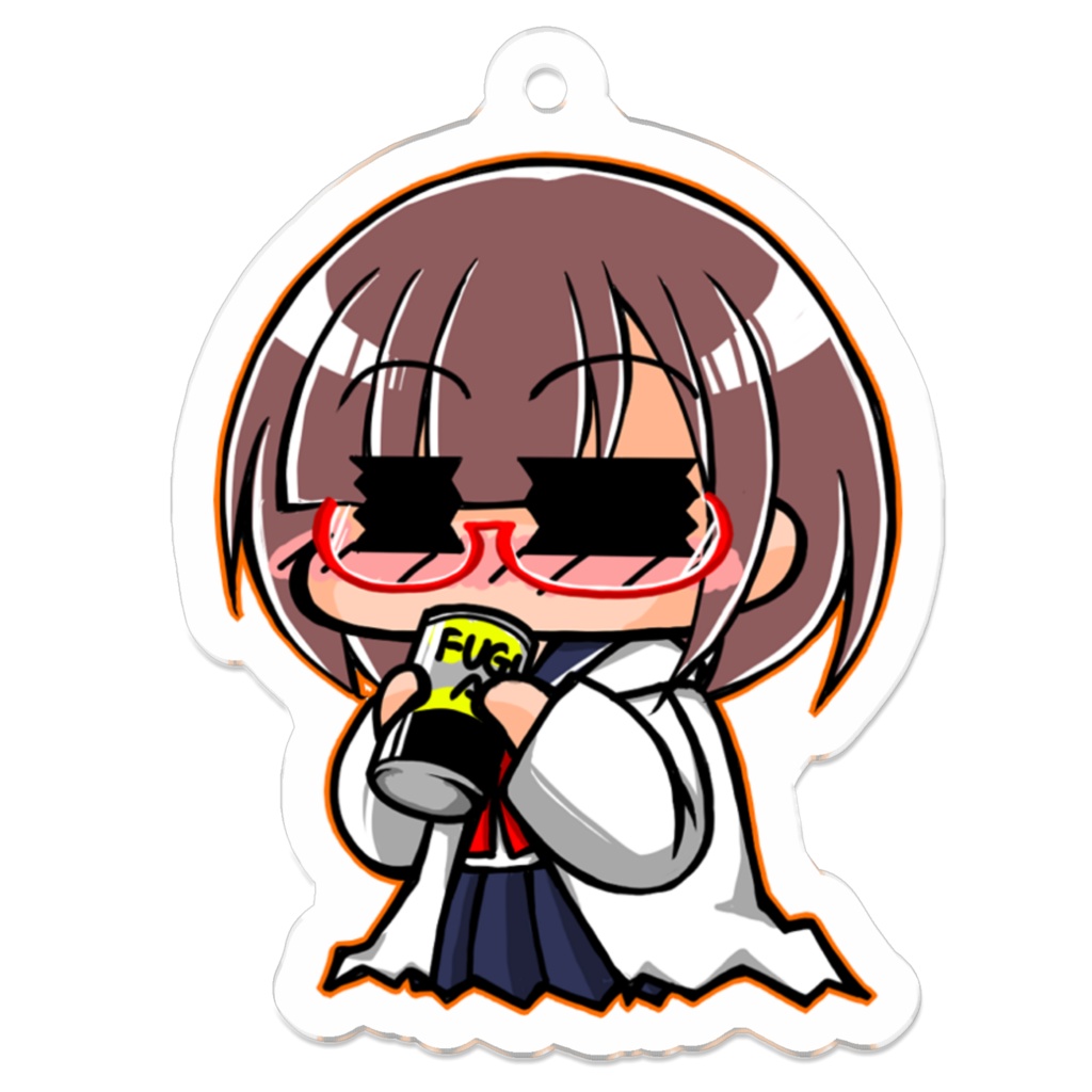 【非公式】花沢ねこさんアクリルキーホルダー